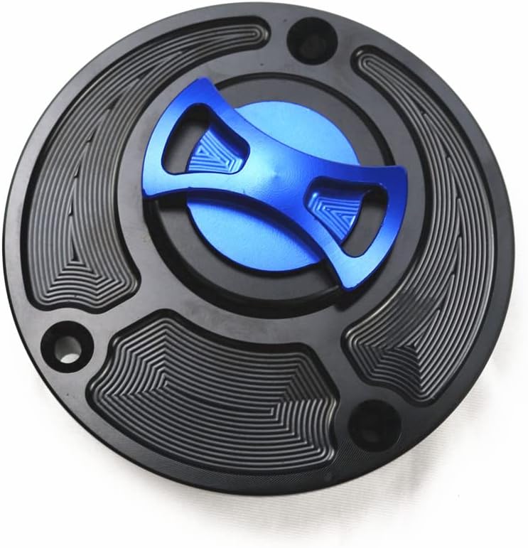 CNC Bow-tie Gas Fuel Tank Cap Cover For Yamaha YZF R6 R1 R25 MT 07 09 FZR1000 FZ1 TT600 V-MAX (Orange)