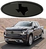 Moossi 9 Inch Front Grill Rear Tailgate Auto Emblem Badge NamePlate Texas Edition Flag for Ford F150, 11-14 Edge, 11-16 Explorer, 06-11 Ranger, 07-14 Expedition,F-9TX-BB Black, Black/Red