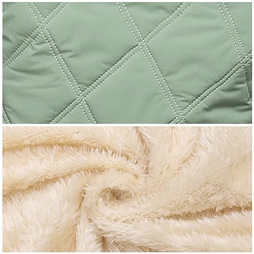 Image of Happy Cherry Boys Girls Puff Jacket Hoodie Coat Windproof Winter Outerwear Lightweight Down Jacket