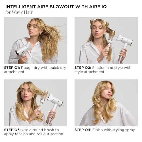 T3 Aire IQ 4-in-1 Intelligent Air Styler with Auto-Heat Adjustment — view 14