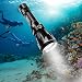 BlueFire 1000LM Xml-L2 Scuba Dive Diving LED Flashlight Torch 100m Underwater Waterproof Submarine Light Fishing Handheld Torch(without Battery)