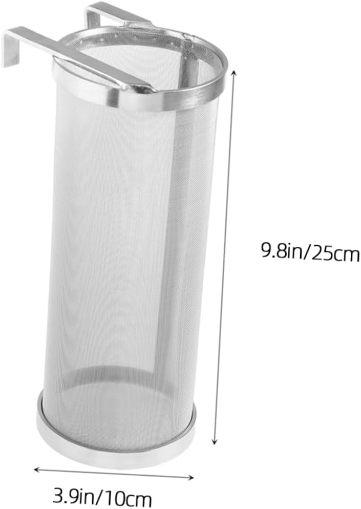 Stainless Steel Fine Mesh Strainer Tool for Brewing for Filtering Beer and and Easy to Clean for Kettle Systems and Brewing