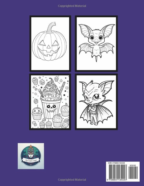 The Super Fun Halloween Coloring Book | Great for kids of all ages | Scarecrows, Ghosts, Bats, Costumes | Budget Friendly: A Budget Friendly, Fun and ... Themed Coloring Book for Little or Big Kids image 3