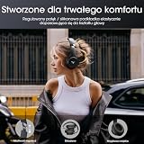 DOQAUS Bezprzewodowy zestaw słuchawkowy Bluetooth 90H z mikrofonem /3EQ,Słuchawki audio Bluetooth, bezprzewodowe składane słuchawki do komputerów/telefonów komórkowych