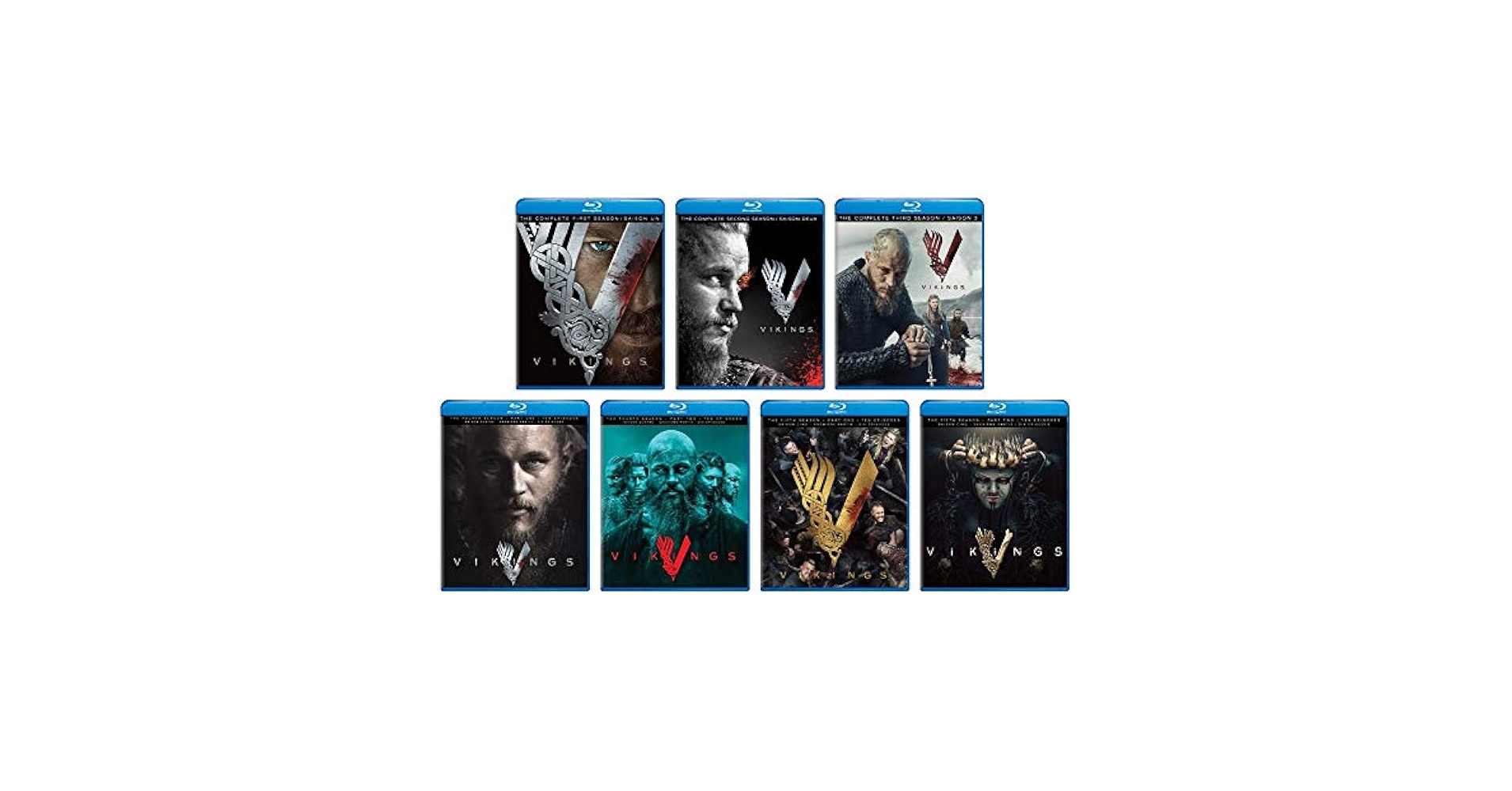 Amazon.com: Vikings: The Complete Series Seasons 1-5 Blu-ray