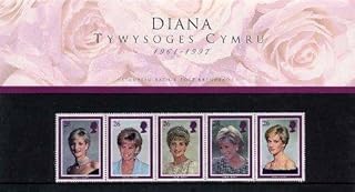 1998 Princess Diana Stamps in Welsh Language Presentation Pack by Royal Mail