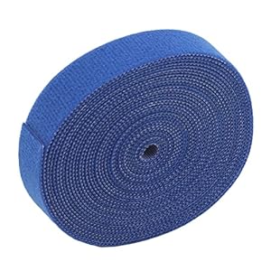 Fnnemg FnnEmg 1Roll Klettverschlussstreifen Blau