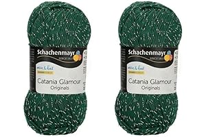 Schachenmayr Catania Glamour Yarn: Shimmering Sparkle for Festive Christmas Creations
