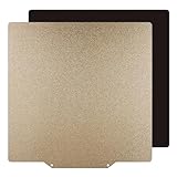 CCTREE Double Sided Textured PEI Sheet 235x235mm, PEI Spring Steel Sheet Flexible Print Build Plate Removable Surface Platform with Magnetic Bed for ELEGOO Neptune 4/4 Pro