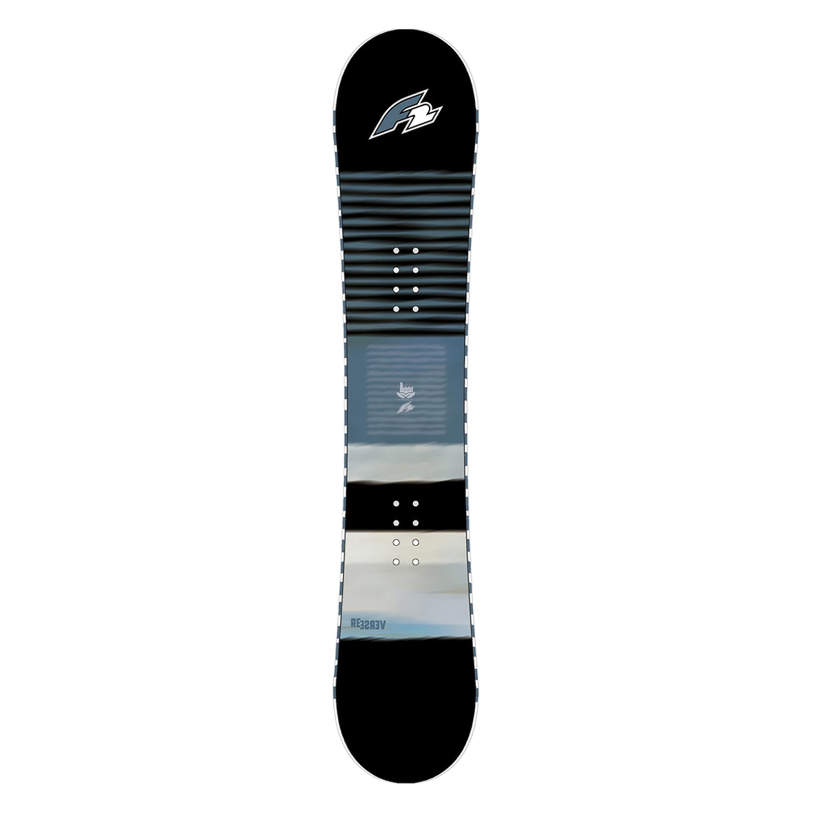 F2 Set Snowboard Reverse Blau + Sonic Pro Bindung Größen wählbar