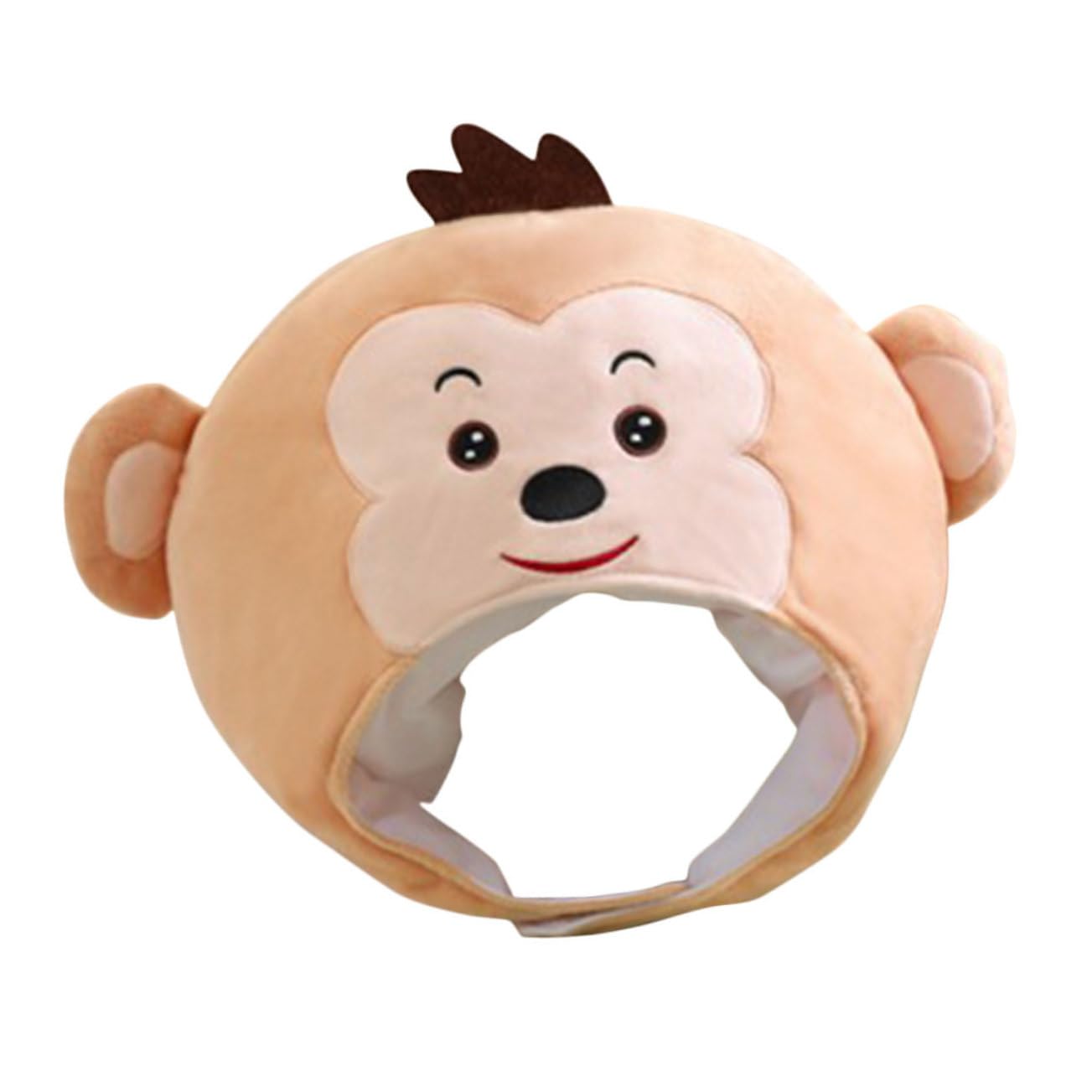 Cabilock Sombrero De Peluche Cabeza De Mono Accesorio Divertido Para Cosplay Fiesta y Disfraz Sombrero De Para Eventos De Fiesta