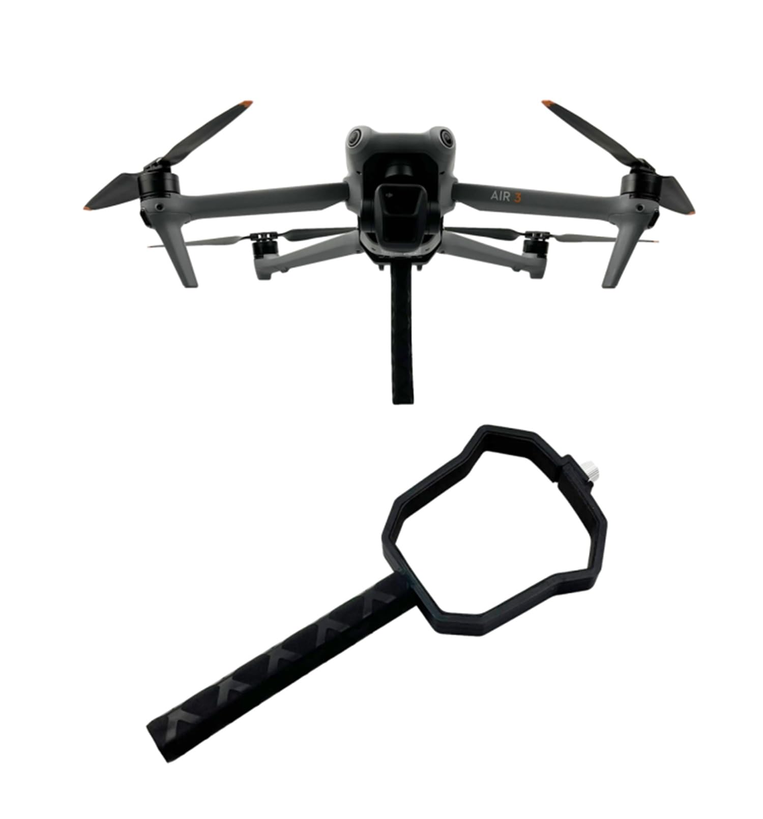 YUULNMOP Drone Handle Landing Gear Lens Shooting Bracket Mount Accessories Fit for DJI Air 3S, Handheld Launcher for Air 3S