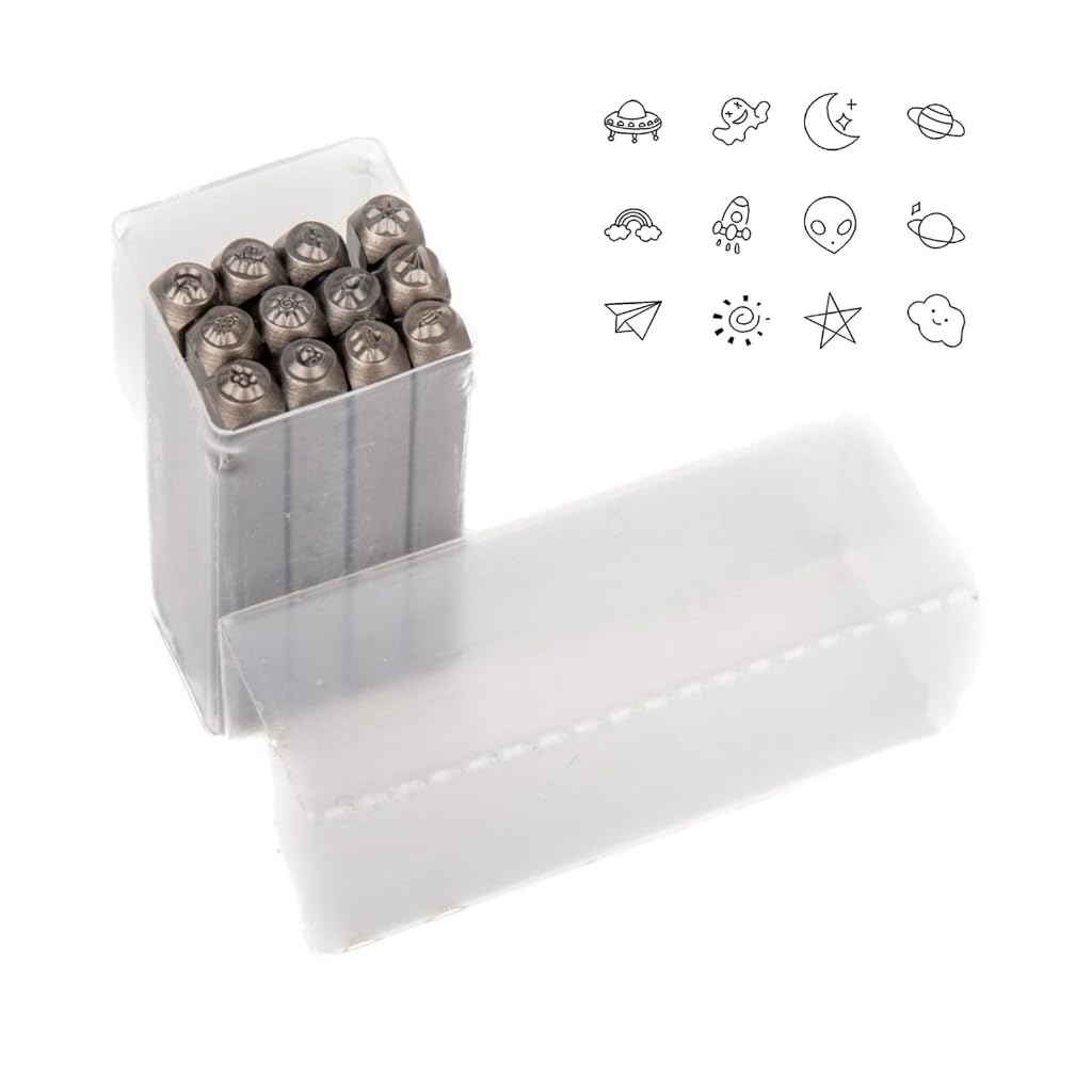 Tampons en acier 3 mm pour personnaliser vos bijoux faits maison et accessoires