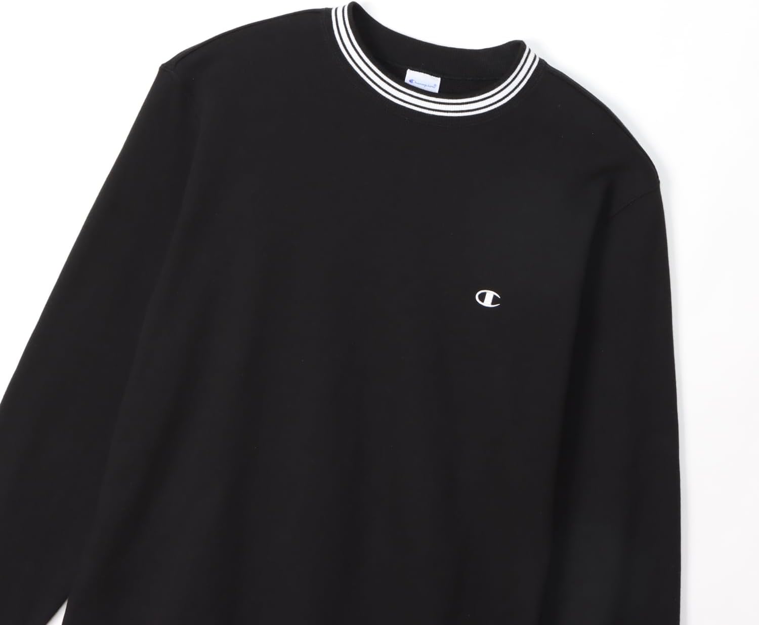 [チャンピオン] トレーナー 長袖 丸首 コットンUSA ワンポイントロゴ クルーネックスウェットシャツベーシック C3-Y036/
