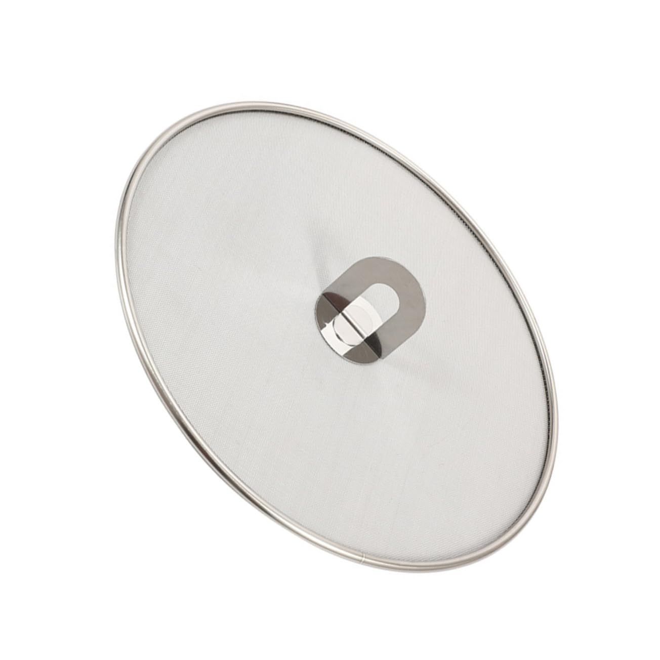 Cabilock Stainless Steel Frying Pan Oil Cover Splatter Screen for Cooking Kitchen Gadget to Prevent Hot Oil Splatters Essential Cooking Tool for Home Chefs