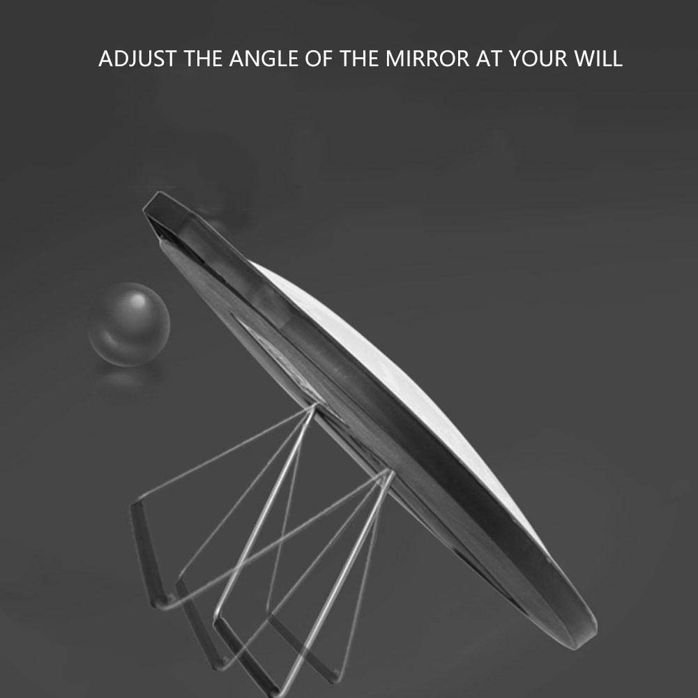 VGEBY Espejo de práctica de Golf 360 Grados Gran Angular Ayuda de Entrenamiento Acero Inoxidable Columpio Completo Poniendo Espejo Convexo