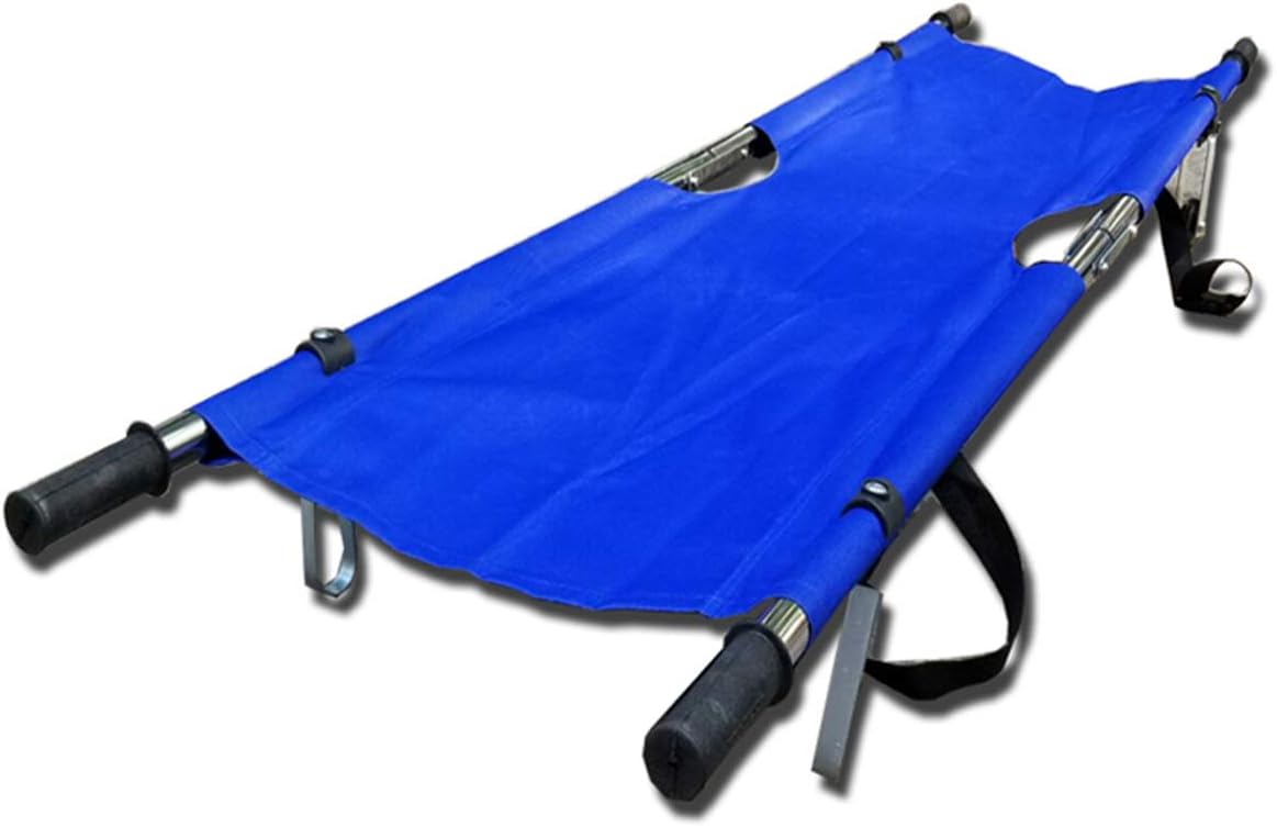 Portable Emergency Stretcher Medical Gurney Folding Aluminum Alloy Heavy Top Grade Rescue Ambulance : Industrial & Scientific