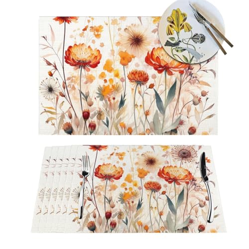 Sets de table lavables pour protéger la cuisine de la chaleur