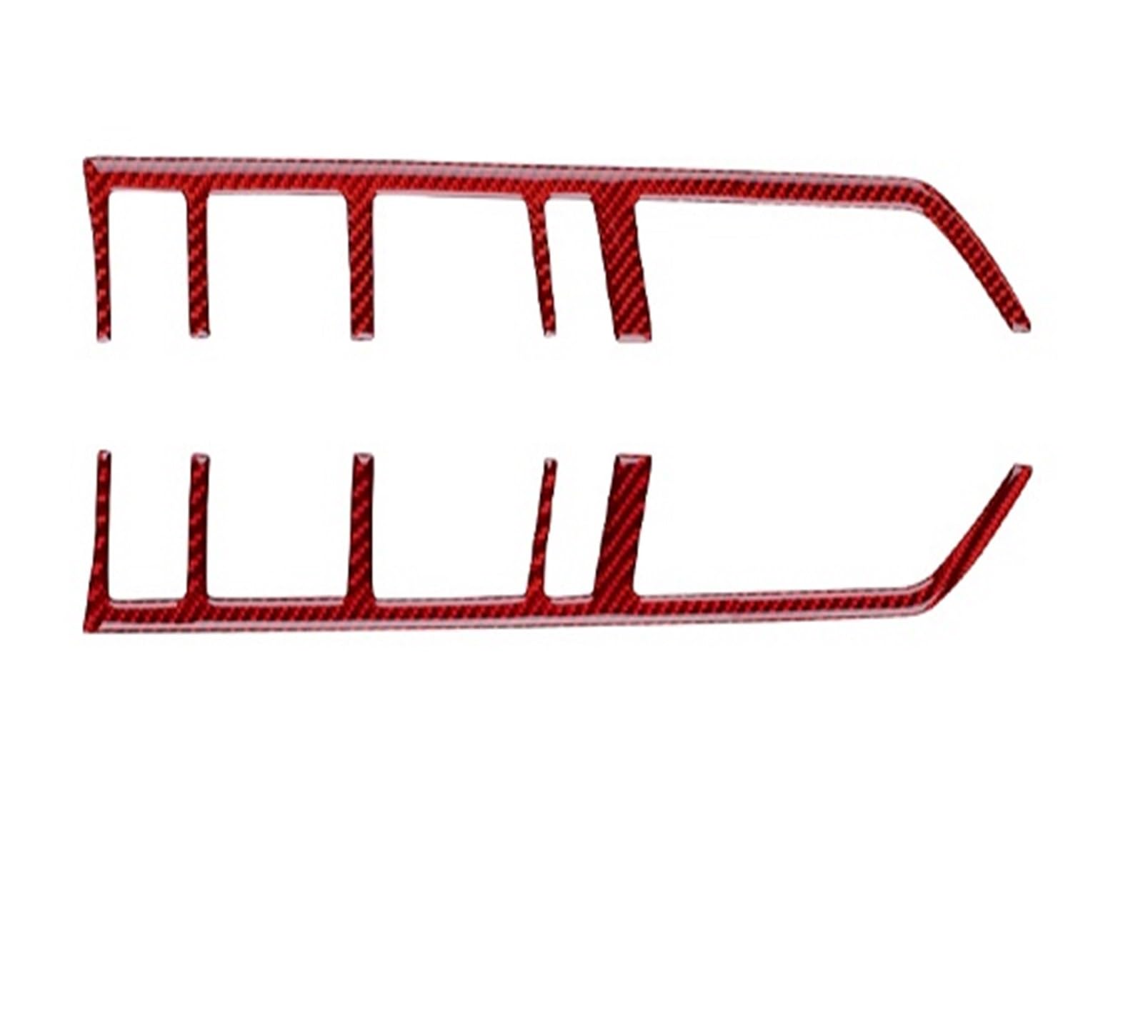 Interior Trim for Panamera 2010 2011 2012 2013 2024 2015 2016 Car Central Control Gear Panel Interior Trim Real Carbon Fiber Sticker Cover Trim Sticker(for RHD LHD)