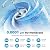 COSTWAY AW-RB20 Alkaline PH+ Reverse Osmosis Water Filter, 800 GPD Tankless Under-Sink RO System with 8-Stage Filtration, Smart LED Faucet, 2:1 Pure to Drain Ratio, High-Efficiency Water Purification