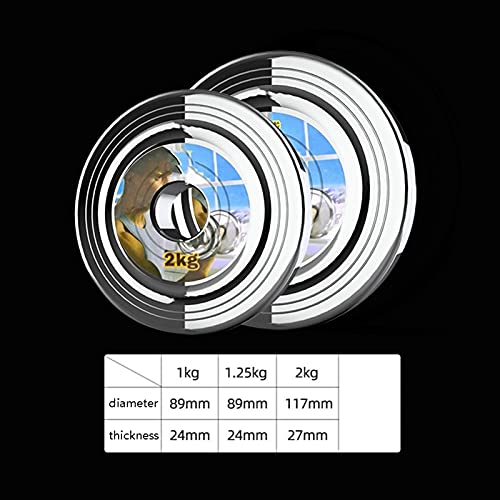 Halter Fitness Haltervrije instelbare gewichten Dumbbells Set, Dumbells Sets voor vrouwen en mannen, halters Totale… - Afbeelding 7