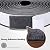 KAPOOSY Weather Stripping Door Seal, 1/4 Inch W X 1/8 Inch T Adhesive Foam Tape, Window Door Draught Excluder Air Conditioner Gasket Foam Tape, Total Length 50 Feet (16.5ft x 3 Rolls)