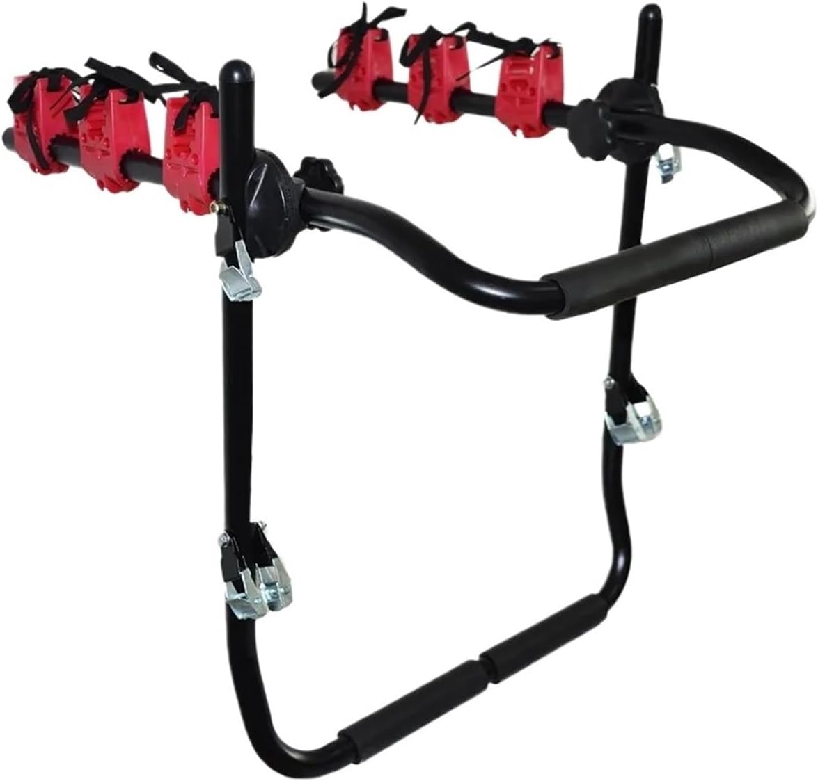 3-Bicycle Sturdy Arm Trunk Mount Bike Carrier Rack Hatchback Rear Holder for AUTO SUV & Car/Roof Rack Car Rack Accessories Bike Rack for Car(Style 01)