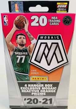 2020-21 PANINI MOSAIC BLASTER BOX 未開封 Panini 20-21 Mosaic