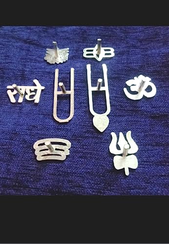 Tilak Stamp Pack of 8 - Different Religious Symbol Forehead Deity Ornament