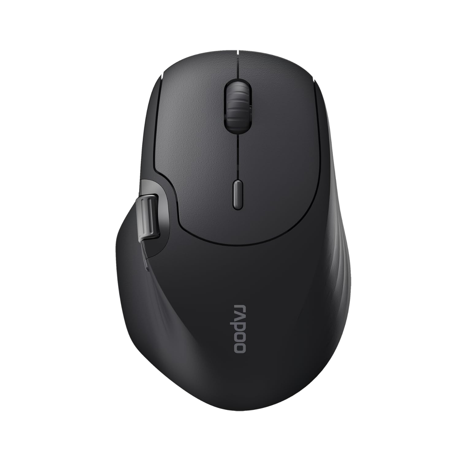 MT560 Wireless Mouse Wireless Mouse 4000 DPI Sensor Environmentally Friendly Rechargeable Battery Ergonomic PC & Mac - Black