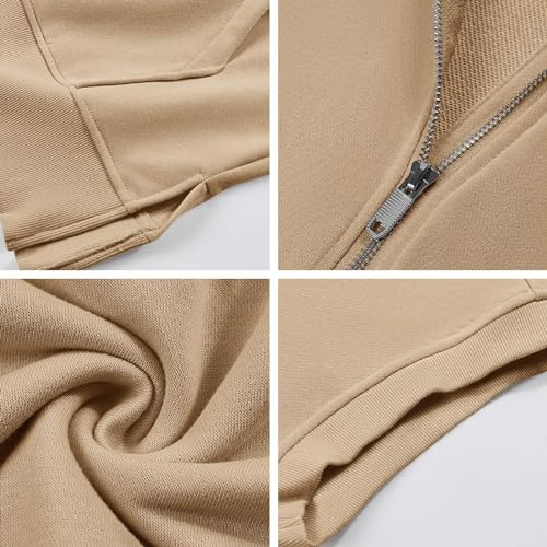 Pull manches courtes femme demi-zip ample pour masquer les complexes