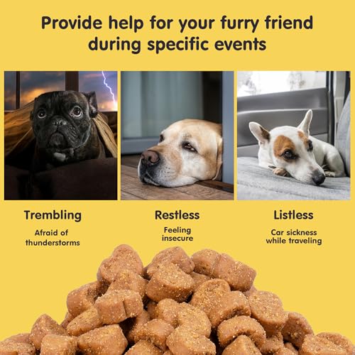 Hemp Calming Chews for Dogs Calming Treats Chews  Anxiety Relief Treats Separation Anxiety Relief for Dogs Calming Treats Pet Calming Care Chews for Anti Anxiety Dogs Chicken 30 Counts  Cucciolini Doodles Hemp calming chews for dogs calming treats chews  anxiety relief treats separation anxiety relief for dogs calming treats pet calming care chews for anti anxiety dogs chicken 30 counts   cucciolini doodles