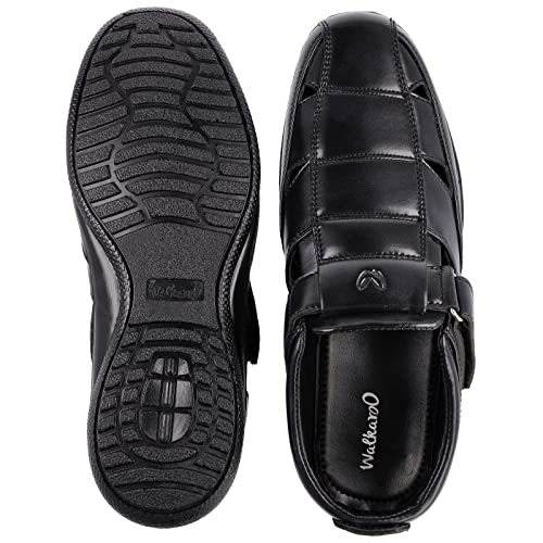 Image of WALKAROO mens Wf6255 Fisherman Sandal