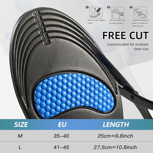 Image of XINIFOOT High Arch Support Insoles, Orthotics Running Insoles for Arch Pain - Pronation - Metatarsalgia Pain Relief, Plantar Fasciitis Shoe Inserts for Men (Green 1 Pair)