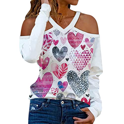 Womens Sweatshirts and Hoodies,Plus Size Flannel Shirts for Women Flower Tops Crewneck Hoodies Graphic Sweatshirts 3/4 Sleeve Cute Flowy Girls Womens Sweaters Fall 2021 White