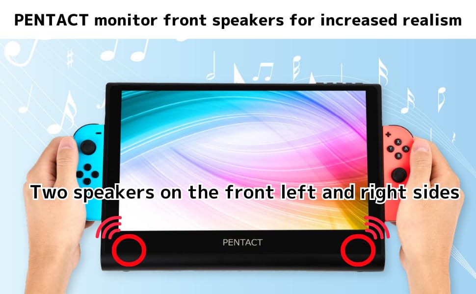 pentact Switch モニター PENTACT 11.6インチポータブルマルチメディアモニター PTG-01