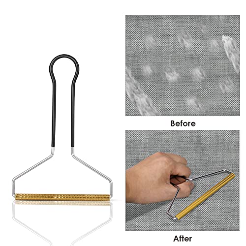 Molain Haustierhaarentferner, Katzen- und Hundehaarentferner, Tierhaarentferner für Möbel (Schwarz)