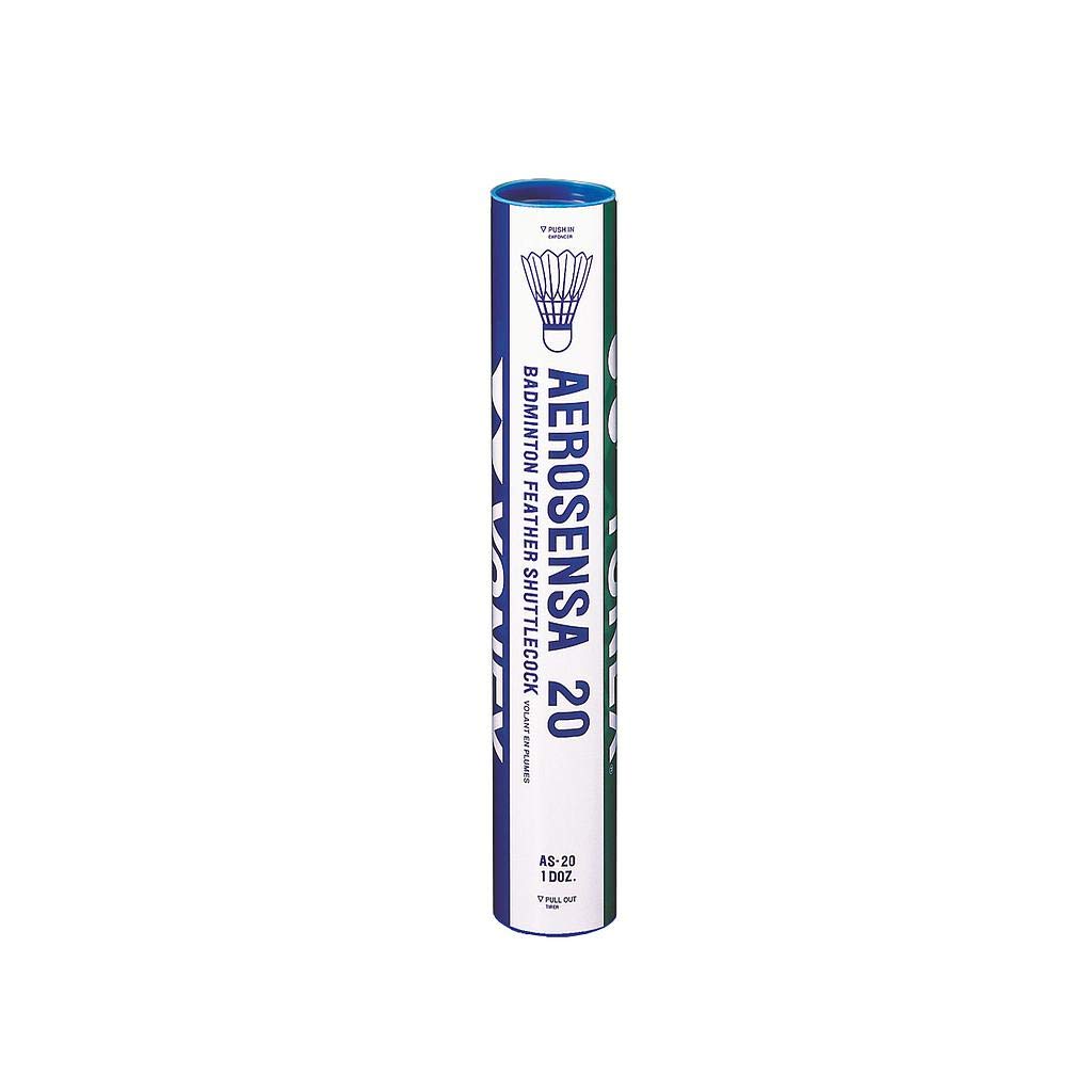 Amazon.com : Yonex Aerosense As 20 Feather Shuttle - 1 Dozen