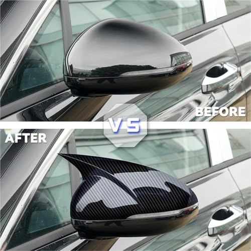 Rénover rétroviseur intérieur KIA Optima usé avec ce boîtier carbone - 2
