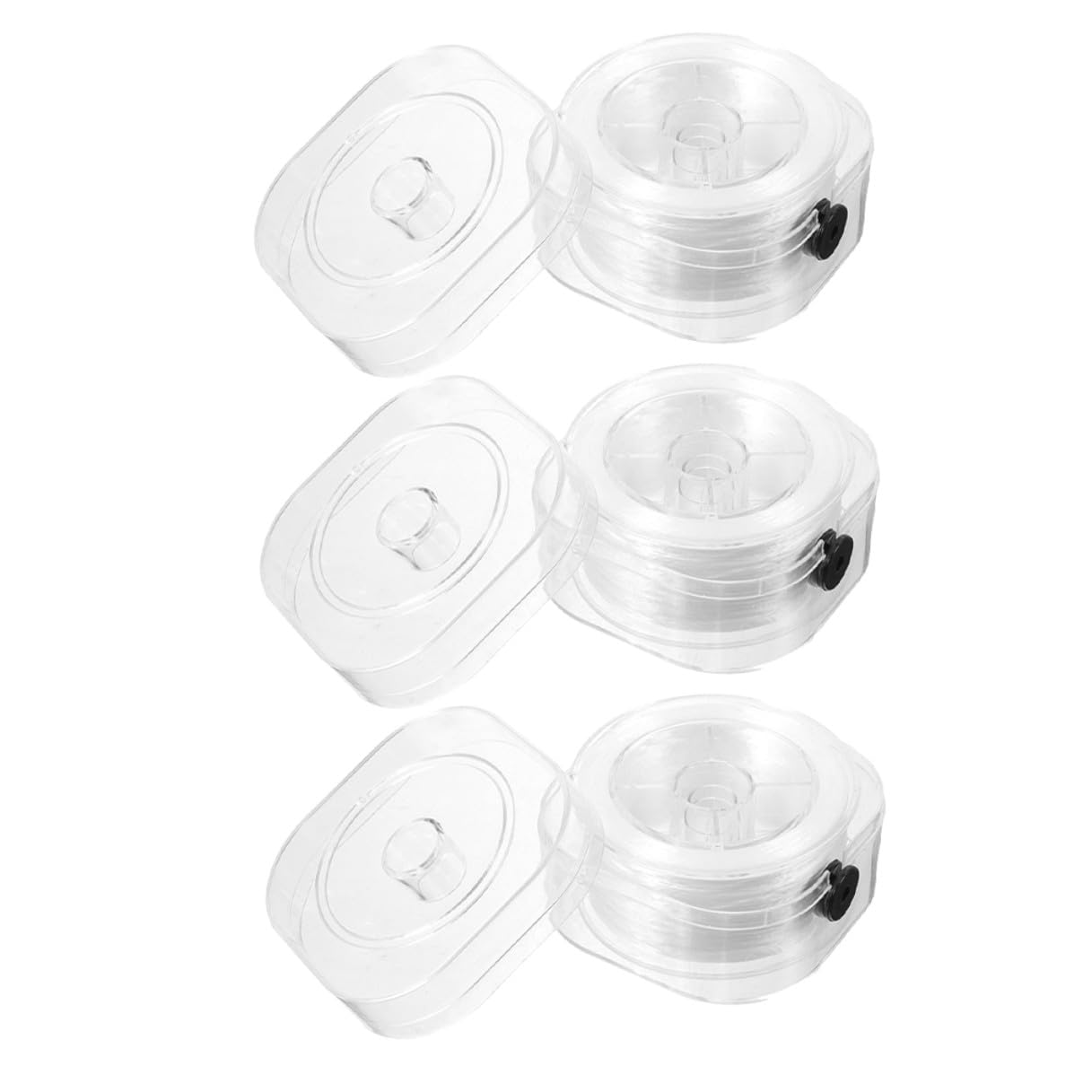 Cuerda elástica de cristal PRETYZOOM para hacer pulseras y collares en casa