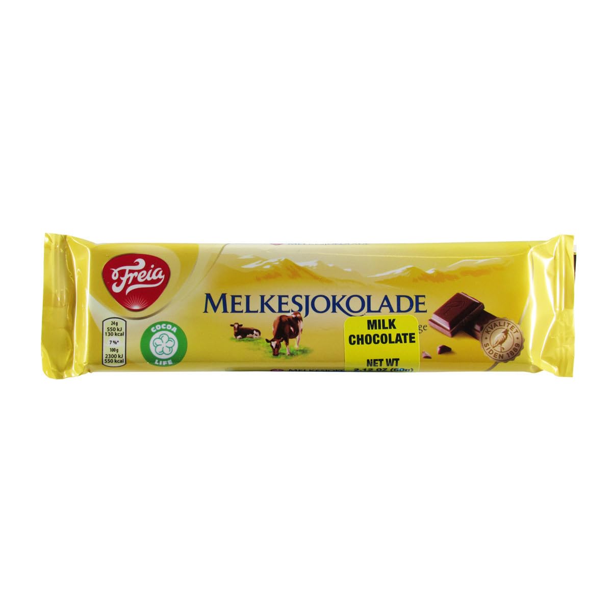 Chocolate 60g - 6 pack Y