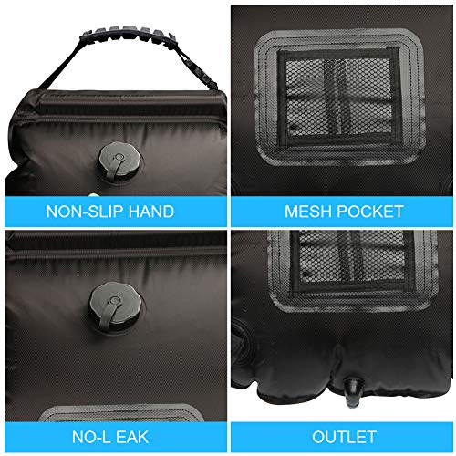 DASIAUTOEM Doccia da Campeggio, 20L Doccia