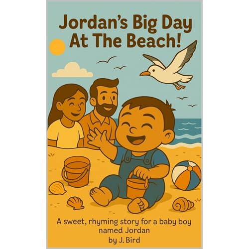 Jordan&rsquo;s Big Day At The Beach! Audiolibro Por J. Bird, Jennifer Bernhard arte de portada