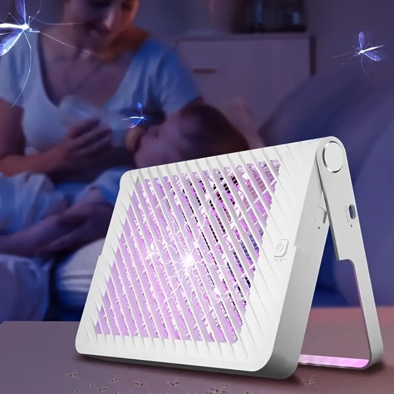BWOGUE Rechargable Electric Mosquito & Fly Killer Bug Zapper, Electric Mosquito Killer Trap, Mosquito Lamp, Mosquito Trap, Fly Trap, Indoor Mosquito Zapper for Bedroom, Living Room, Kitchen, Office (B0D4Q8X5CD) Amazon Price History, Amazon Price Tracker