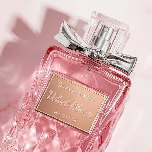 Perfume for Women, Alcohol-Free Long Lasting Floral Fragrance, Light & Soft Scent with Rose, Jasmine & Peony, Peach, Patchouli & Musk Base, 100ml / 3.4 fl oz, Gift for Women & Moms (Velvet Bloom) — view 7