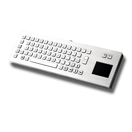 Metal Industrial Keyboard, Explosion-Proof for Desktop Integrated Eco-Friendly Analytical Instruments(USB)