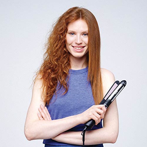 Bellissima Imetec Creativity B27 100, Plancha de pelo para cabello liso y ondulado, de cerámica, con placas exteriores con calor, fundas intercambiables para un estilo ondulado con ondas anchas - imagen 8