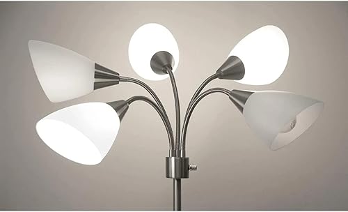 Miniatura 2 de Paquete de 4 pantallas de plástico, 5.7 pulgadas de alto, 4.1 pulgadas de diámetro, ajuste de 1.65 pulgadas, pantalla de plástico de repuesto para