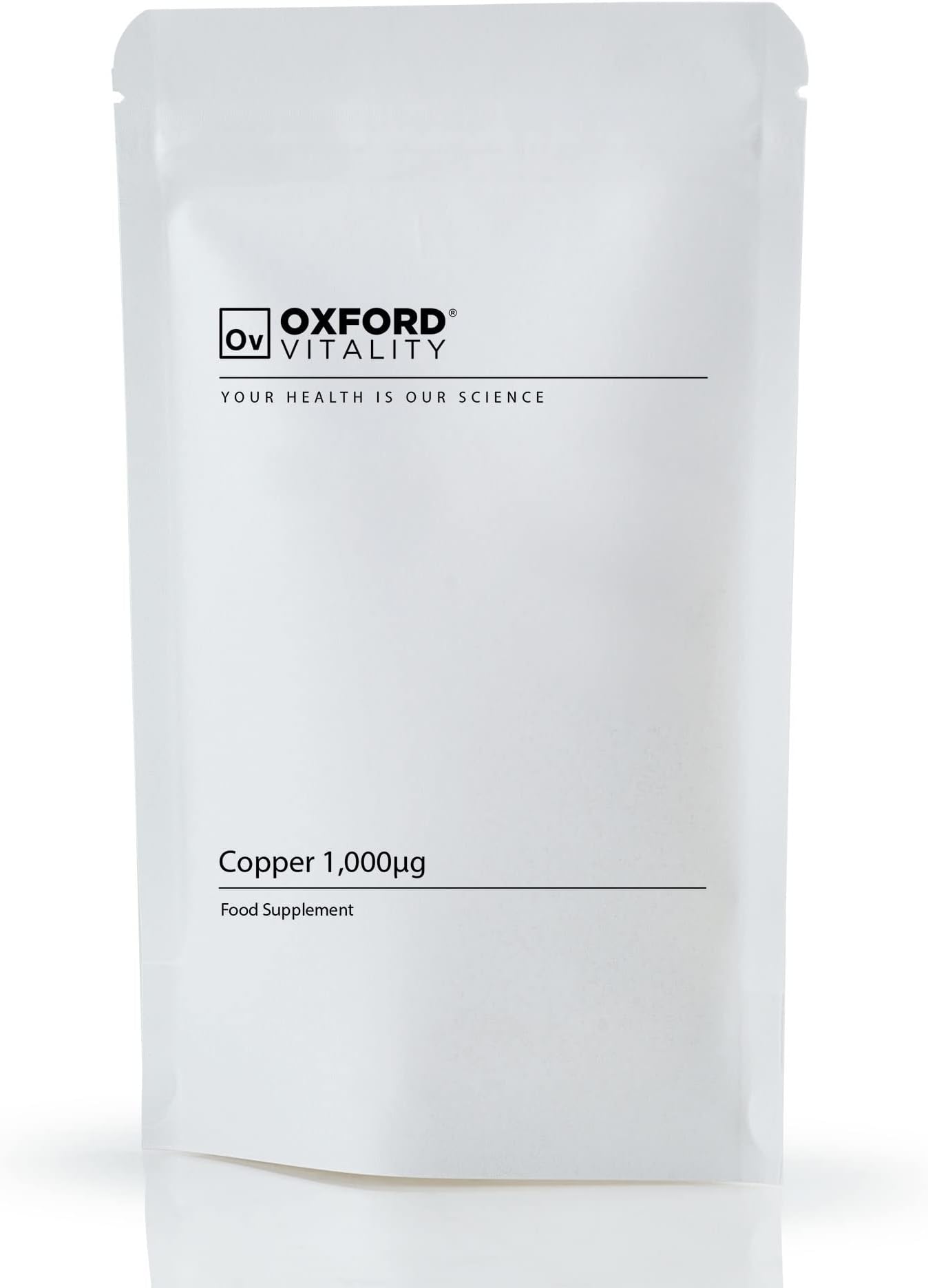 Copper Supplements | 1mg Tablets for General Health and Well Being | Oxford Vitality