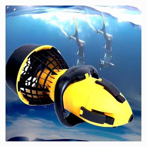 HEIHEIZI Moto Acuática para Buceo, Scooter Eléctrico de 500 W, Mejorado e Impermeable, Moto Acuática de 500 W, Propulsor Submarino de Doble Velocidad para Buceo,BrushlessMotor